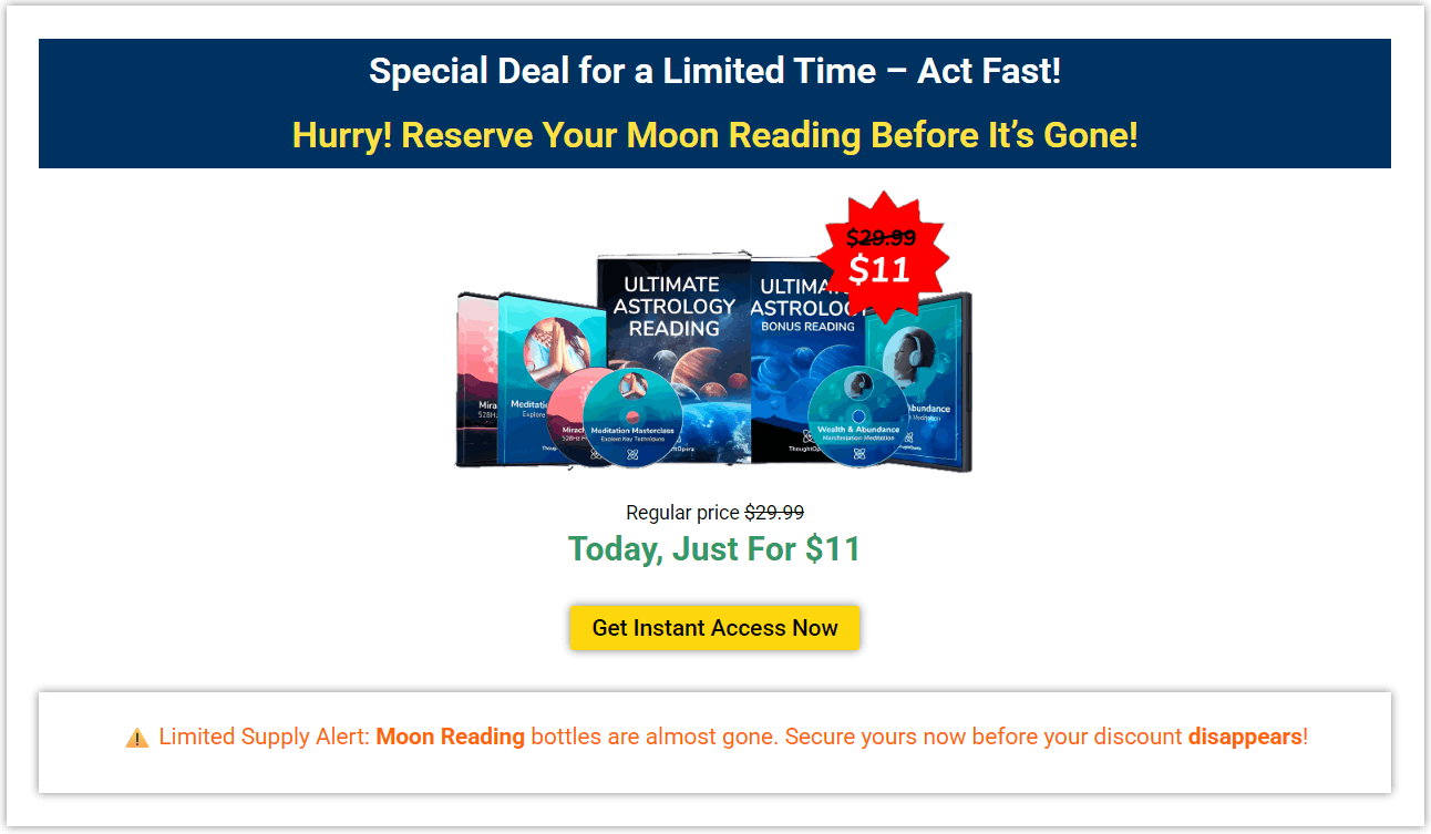 Moon Reading Buy Now